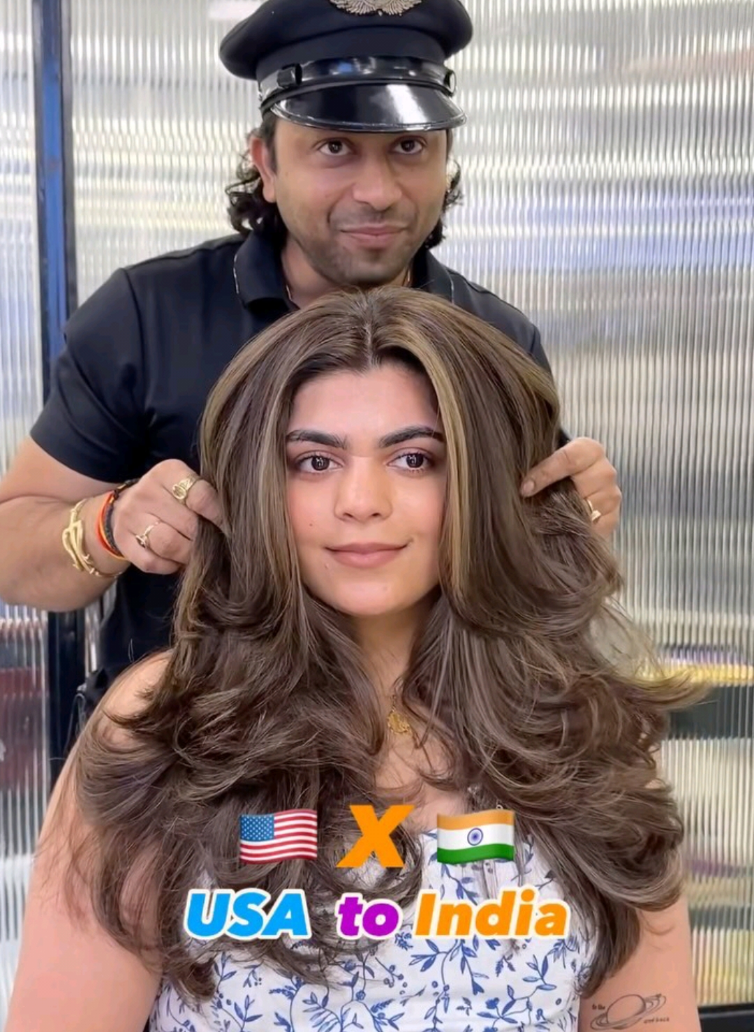 From the thick blonde streaks of the USA 🇺🇸 to the seamlessly blended hues of India 🇮🇳 , our voyage is a vibrant transformation through the art of color correction . . . #hair #hairfashion #sunnyhairport #bestintown #trending #delhi #hairmakeover #hairtransformations #haircolour #hairtutorial #haireducation #instadaily #artistlife #longhair #longhairideas #britishlonghair #viralreels #hairsalon #ConSantanderConecto 