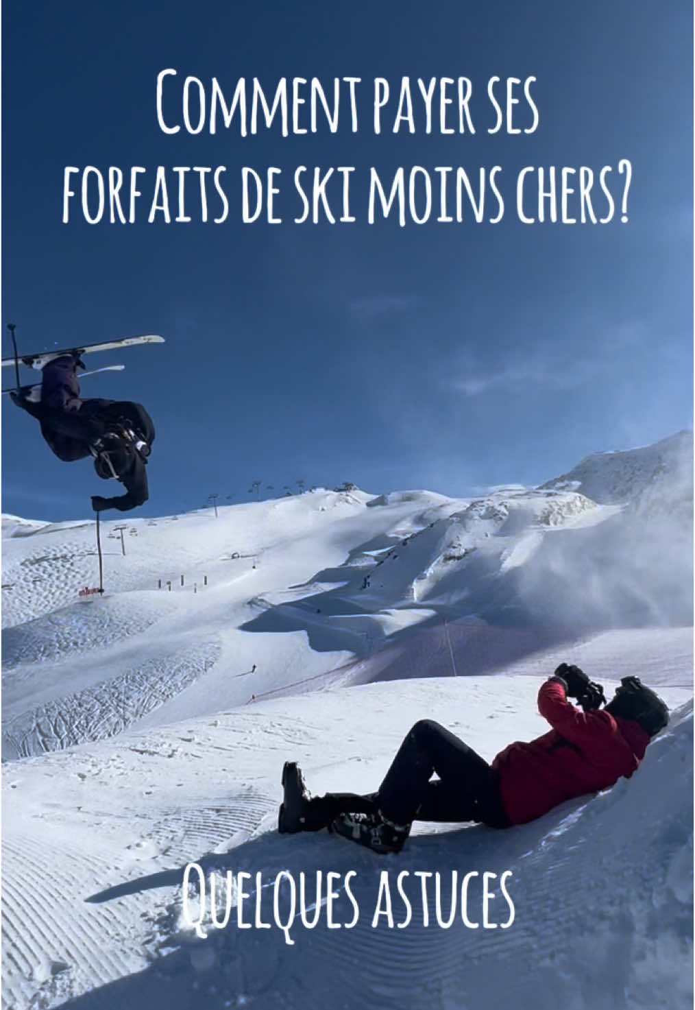 Payer ses forfaits de ski moins chers ? ⛷️⛰️💸 Hésite pas à partager tes bons plans ❤️‍🔥 #ski 