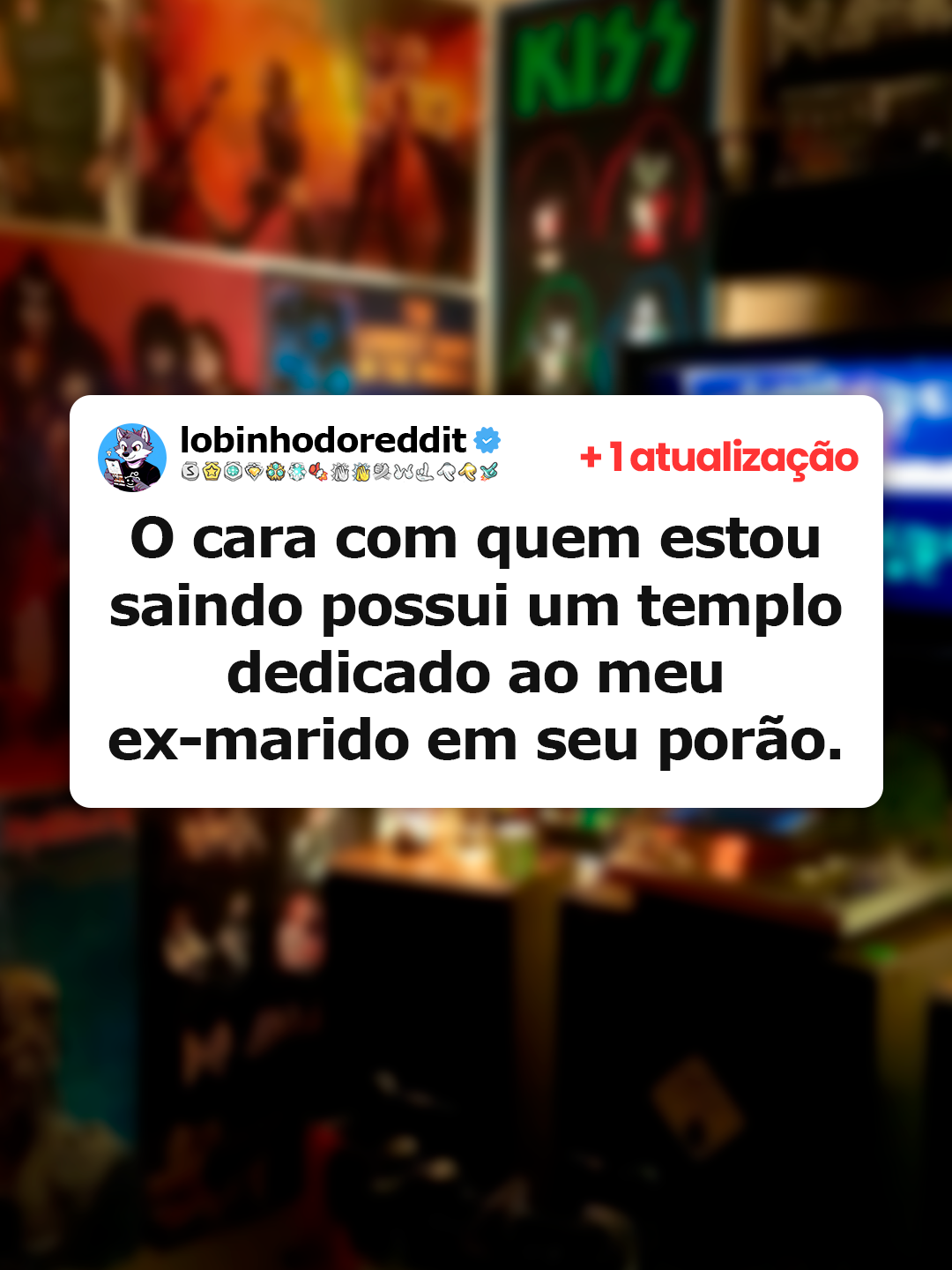 O cara com quem estou saindo possui um templo dedicado ao meu ex-marido em seu porão. + 1 atualização. u/frasiercrane69 #reddit #relato #historiasdetiktok #lobinhodoreddit