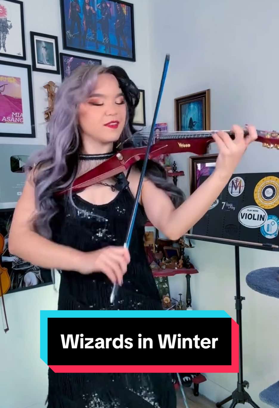 Wizards in Winter by @Trans-Siberian Orchestra on electric violin! Song: Wizards in Winter by the Trans-Siberian Orchestra Performed on electric violin by Mia Asano  #violin #violinist #electricviolin #electricviolinist #miaasano #music #musician #tso #transsiberianorchestra #christmas #holidays #wintertime #holidaymusic #christmasmusic #wizardsinwinter 