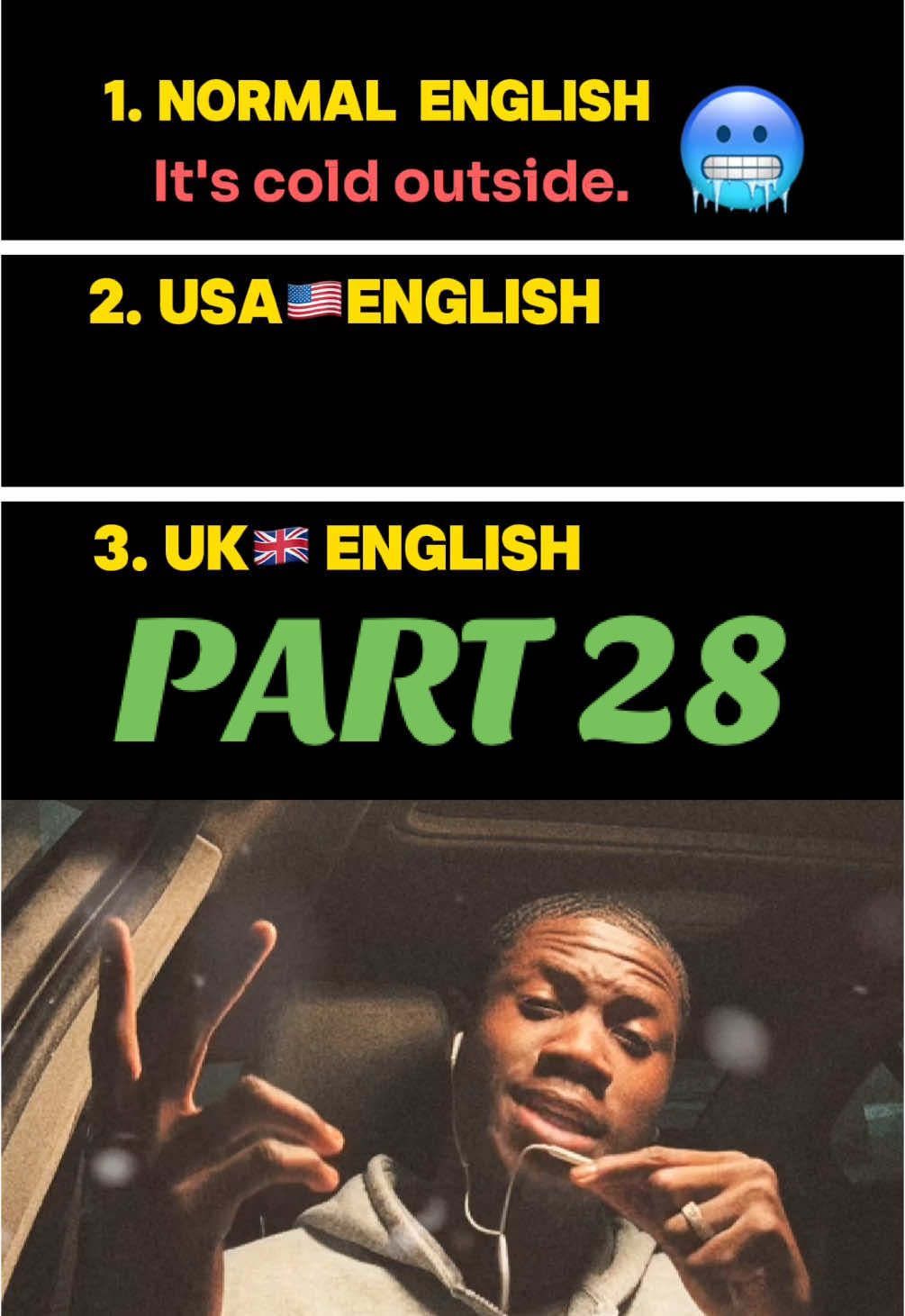 American 🇺🇸 English VS British English 🇬🇧😂🤝 #fyp #viral #speakenglish #americanaccent #usa🇺🇸 #uk🇬🇧 #britishaccent #englishtips #englishvocabulary #englishteacher #ghanatiktok🇬🇭 #nigeriantiktok🇳🇬 #turkey🇹🇷 #france🇫🇷 #germany🇩🇪 #sierraleonetiktok🇸🇱 #liberiantiktok🇱🇷🇱🇷🇱🇷 #dubai🇦🇪 #englishclass