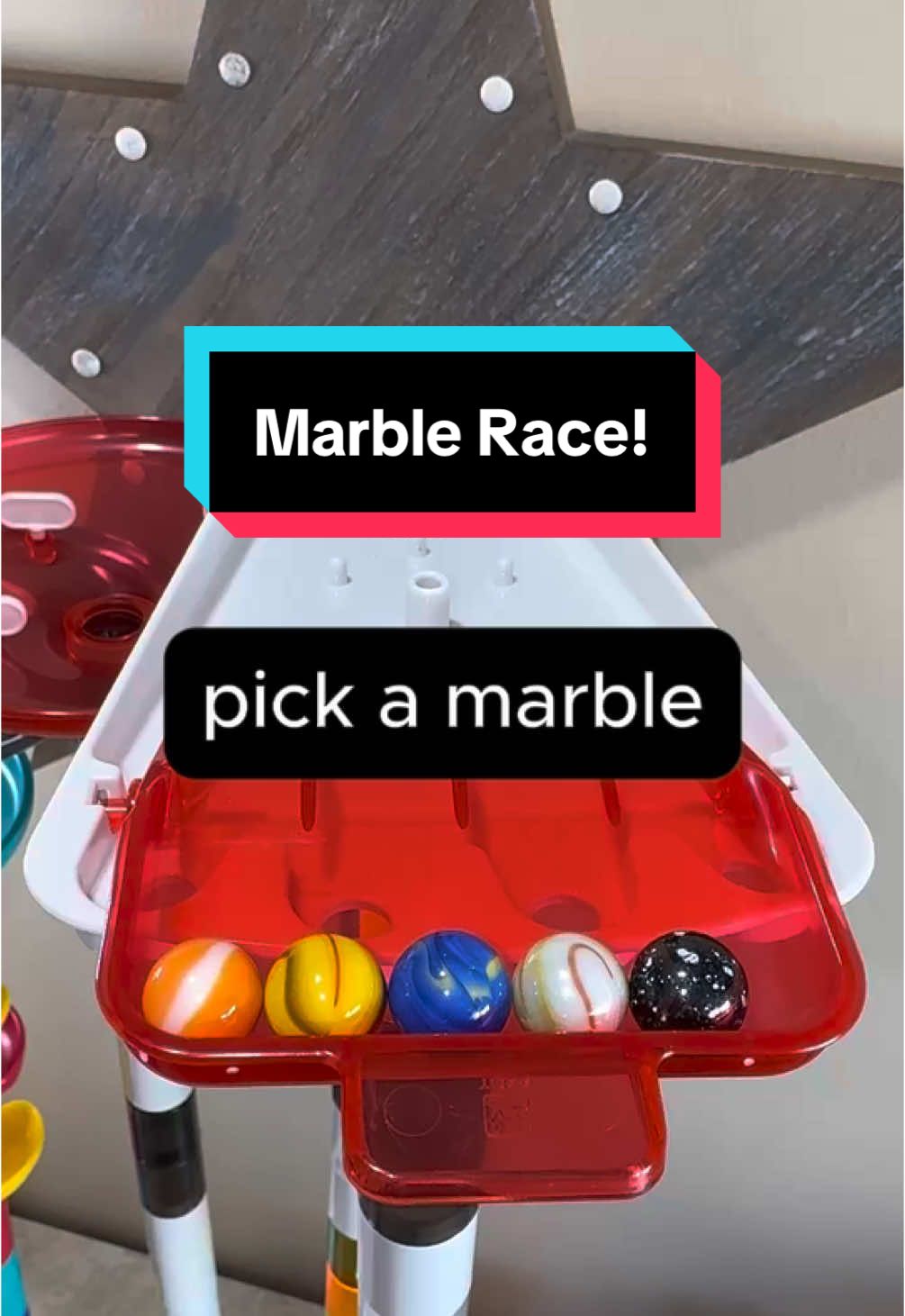 Pick a marble! Who will win? 🏆 #MarbleRace #MarbleRun #marbles #ASMR #fyp 