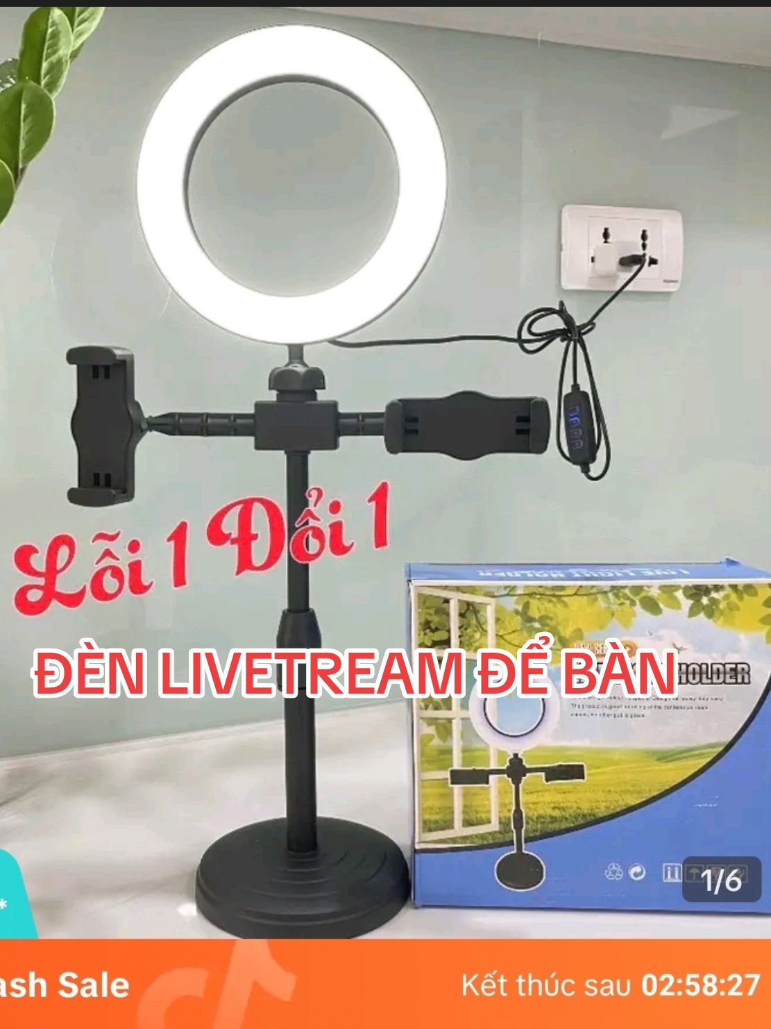 Đèn livetream để bàn nha các bác, đang hỗ trợ giá tốt nha 💫🌟❄️  #namlunreview #denlive #denlivestream #denlivestreamdeban #xuhuong 