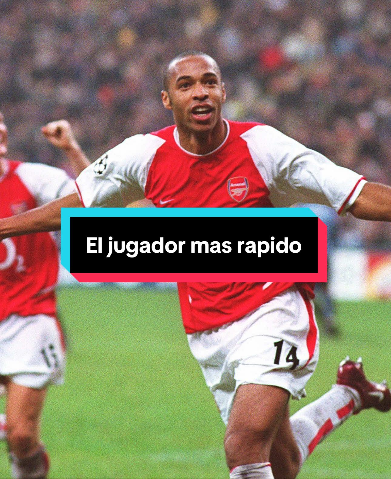 El jugador mas rapido de la historia! #thierryhenry #cr7 #mbappe #futbol #highlights #Soccer #footballlegends #losabias #futboleros #speed 