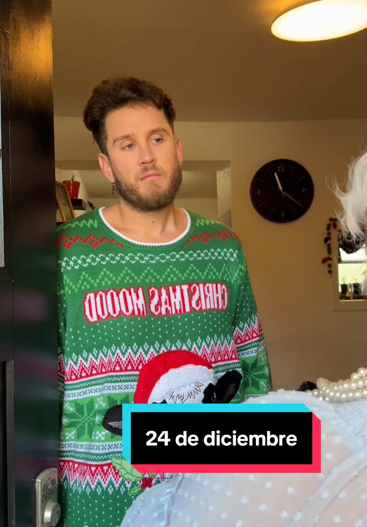 Mi familia el 24 de diciembre 