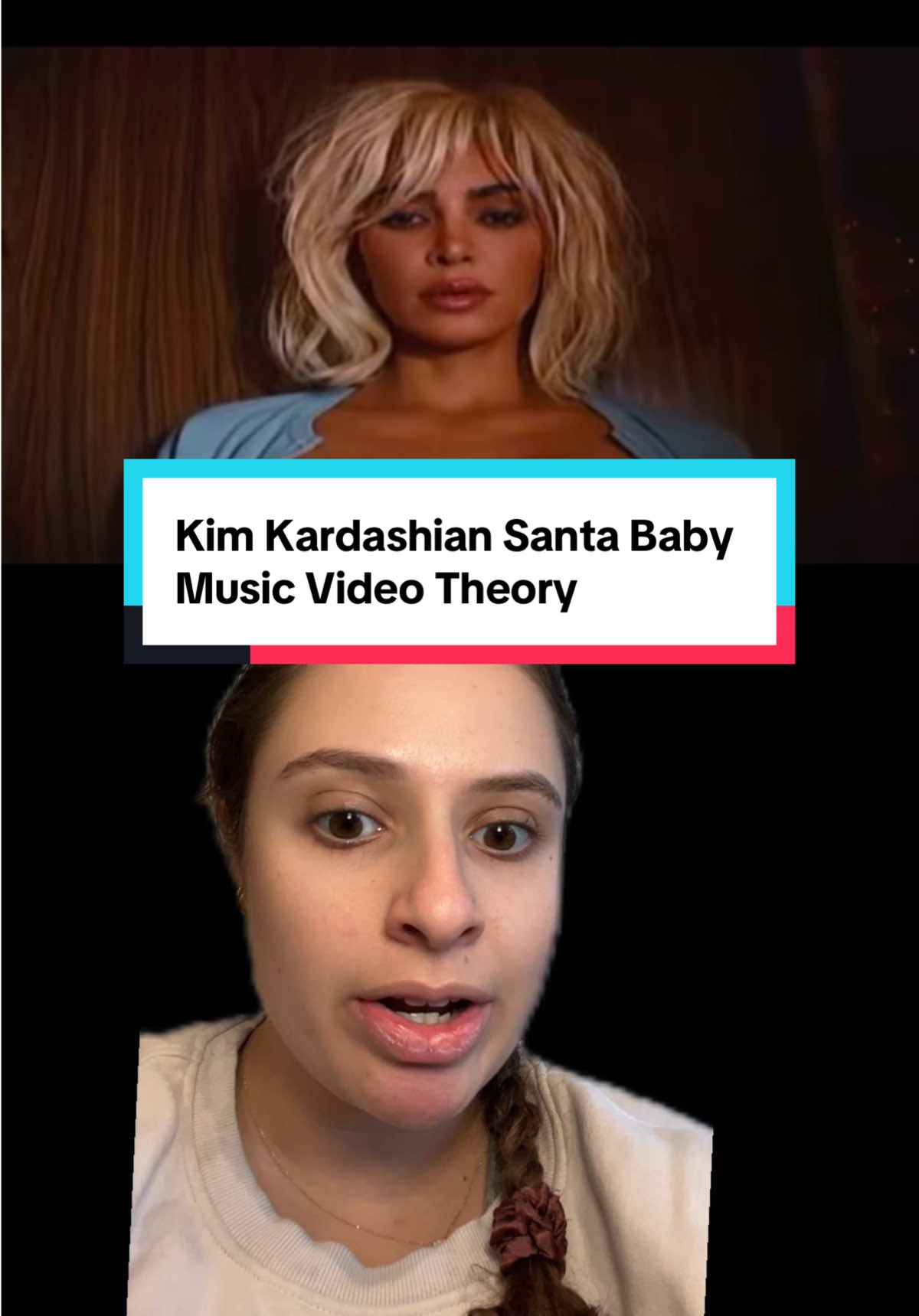 Kim Kardashian knows what she’s doing… #kimkardashian #santababy 