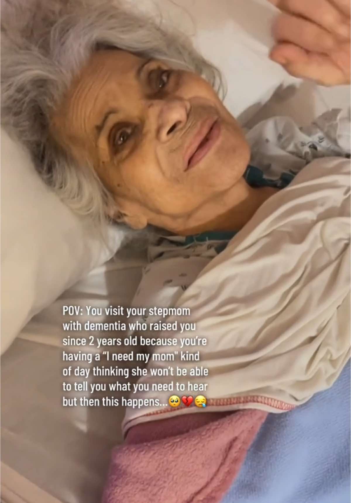 Sometimes you just need your mom🥺 #dementia #parentswithdementia #Love #motherslove #mom #mybestfriend #family #life #relatable #forever #foreverlove #happy #happiness #grief #goldenager #dementiaisreal #mother #reaction #viral #viralvideo #viraltiktok #cute #cuteness #relate #foryoupage #fyp 