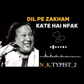 DIL PE ZAKHAM KATE HAI SONG NFAK SAD SONG  #urdu#full#nfak#sad#song #urdu#sad#songs #viral#my#video 