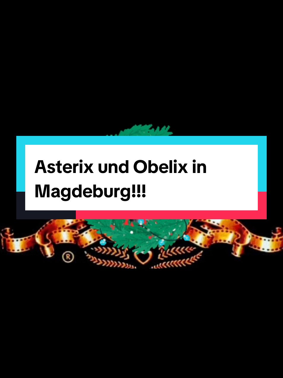 Asterix und Obelix in Magdeburg! #asterix #obelix #magdeburger 