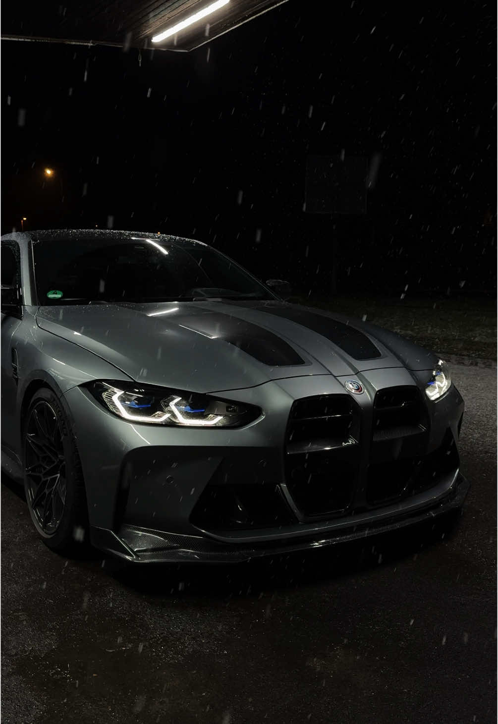 Punisher 🦇 #bmw #m4 #g82 #competition #fypシ゚viral #fy #fyp #snow #bmwm 