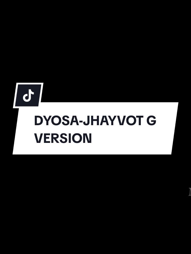 DYOSA- Jhayvot  g  #fyppppppppppppppppppppppp #lyrics #fypシ #lovesong 