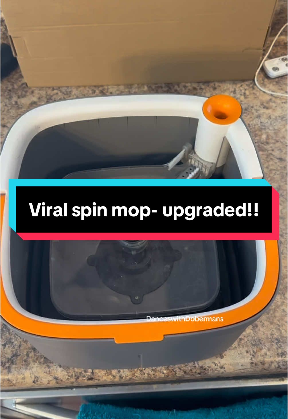 The viral spin mop has been upgraded!! The company listened to your feedback and kept all the features you loved and improved all the things you didnt. #CleanTok #viralspinmop #upgraded 