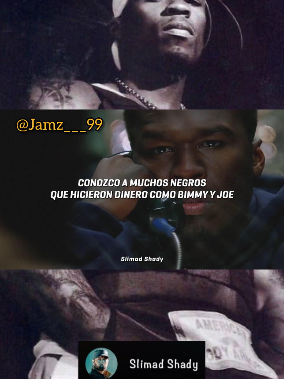 Respuesta a @jamz___99 #50cent #rap #hiphop #gangsta #gangstarap #gangster #hiphop #getrichordietryin #musica #rapcity #raplyrics #top #traduccion #traduccionesdecanciones  #soplon #bet #jamz #underground #undergroundrap #rapunder 