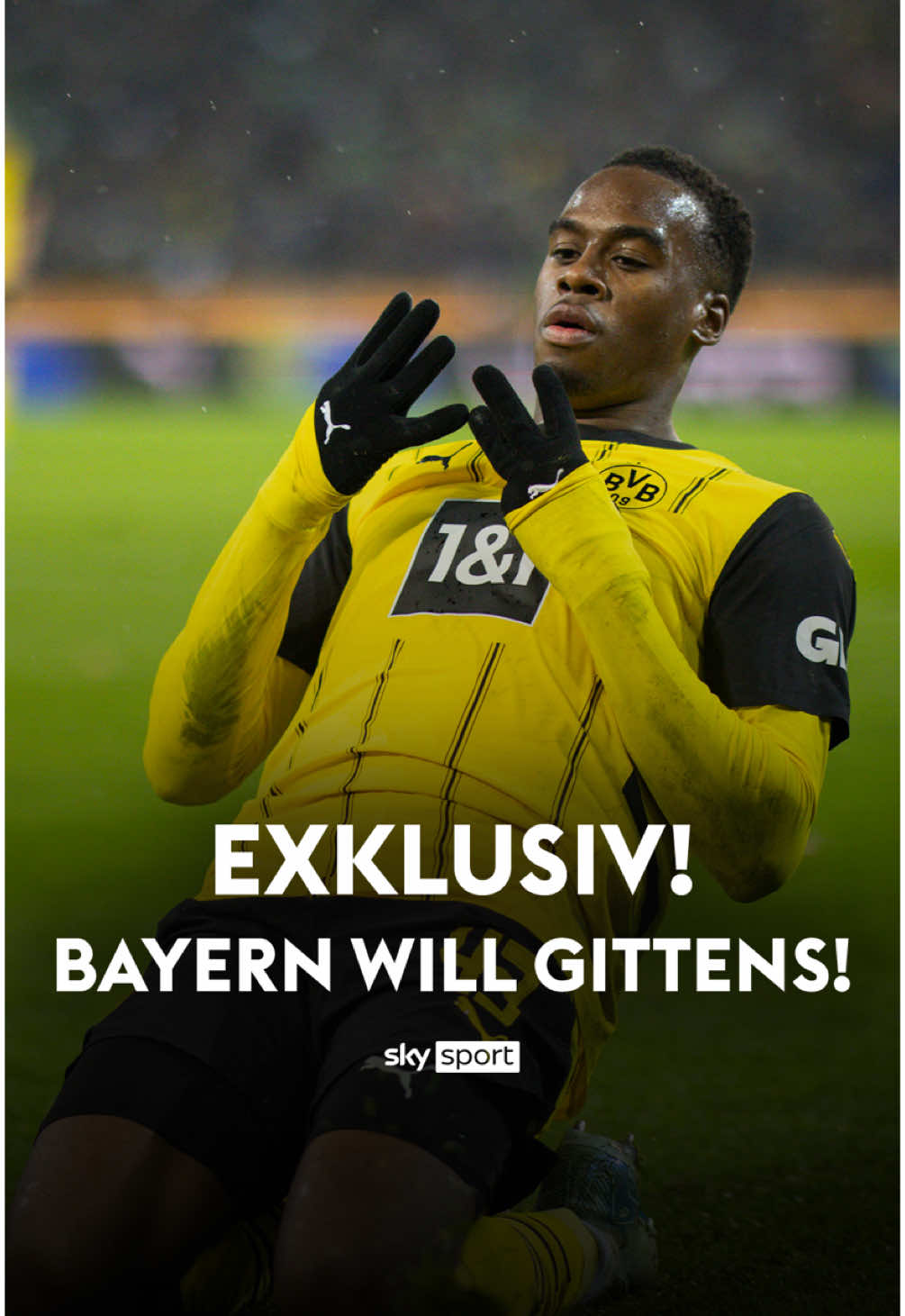 Das wäre ein Bundesliga-Hammer!   Nach exklusiven Informationen befasst sich der FC Bayern mit einem Wechsel von Jamie Gittens!      #SkyTU #TU #TransferUpdate #Gittens #Bayern #BVB 