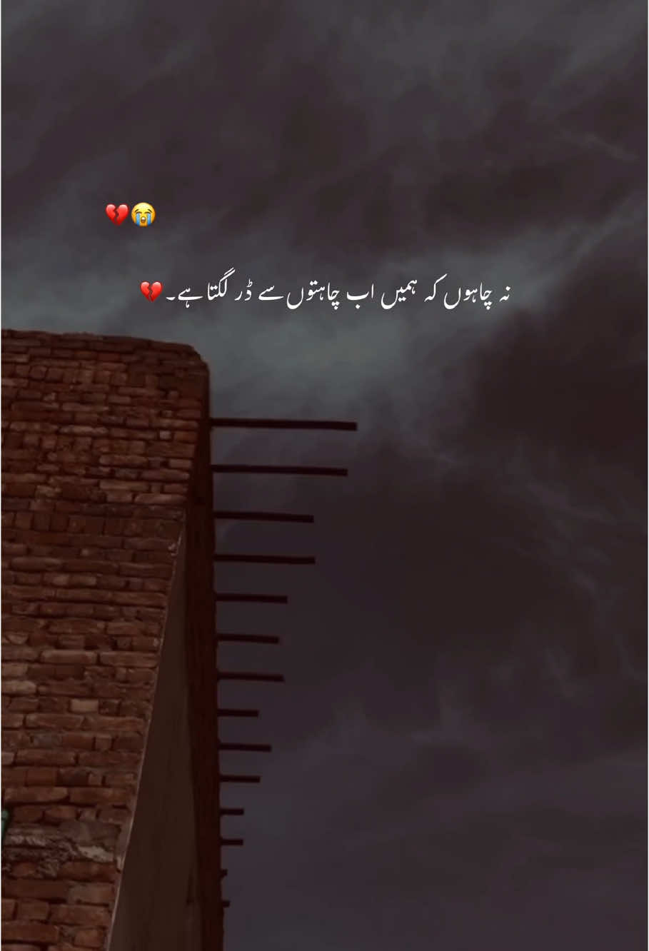 جدائی سے ڈر لگتا ہے۔💔 #foryoupage #foryou #trending #poetrystatus #grow #account #aesthetic #hehe_feroz 