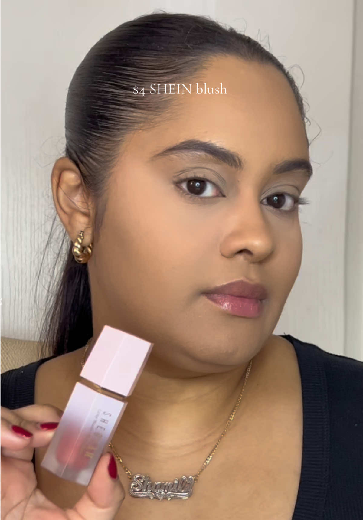 @SHEGLAM $4 blush?! Have you tried it before? Lmk down below✨ #sheglampartner #sheglamblush #liquidblush #cheapmakeup #makeupreviews 