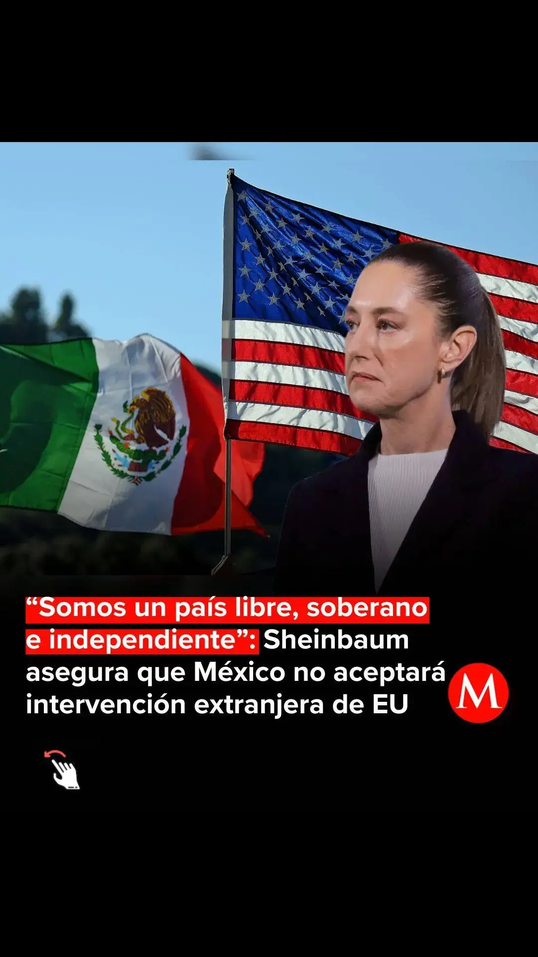 Claudia Sheinbaum reafirma que México es un país libre y soberano, respondiendo a la oposición que apoya la idea de una intervención de las fuerzas armadas de Estados Unidos para combatir el narcotráfico.  En su conferencia mañanera, comparó esta propuesta con los conservadores del siglo XIX que buscaban la intervención francesa contra Juárez y la Reforma. Rechazó cualquier injerencia extranjera, asegurando que la mayoría de los mexicanos no está de acuerdo con ello. Destacó que México seguirá colaborando con Estados Unidos en temas como migración, seguridad y fentanilo, pero aclaró que no se trata de una intervención. En su mensaje a la nación, reiteró el compromiso de su gobierno con la soberanía del país y la defensa de la independencia nacional. #MilenioInforma #MilenioNoticias #MéxicoSoberano #ClaudiaSheinbaum #SoberaníaNacional #PolíticaMéxico #NoIntervención #RelacionesInternacionales