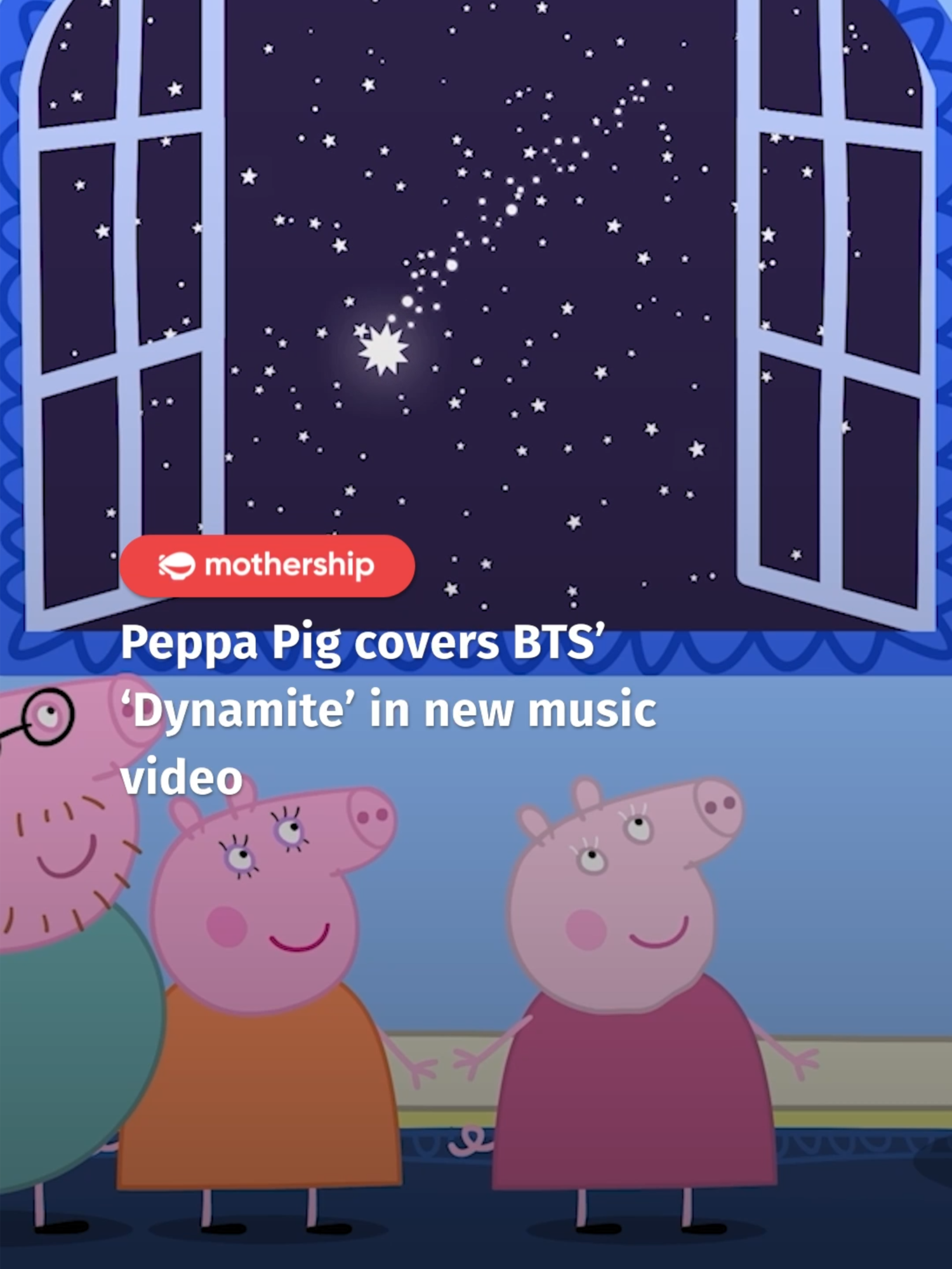 well, this wasn't on my 2024 bingo card #peppapig #bts #dynamite #music #fyp