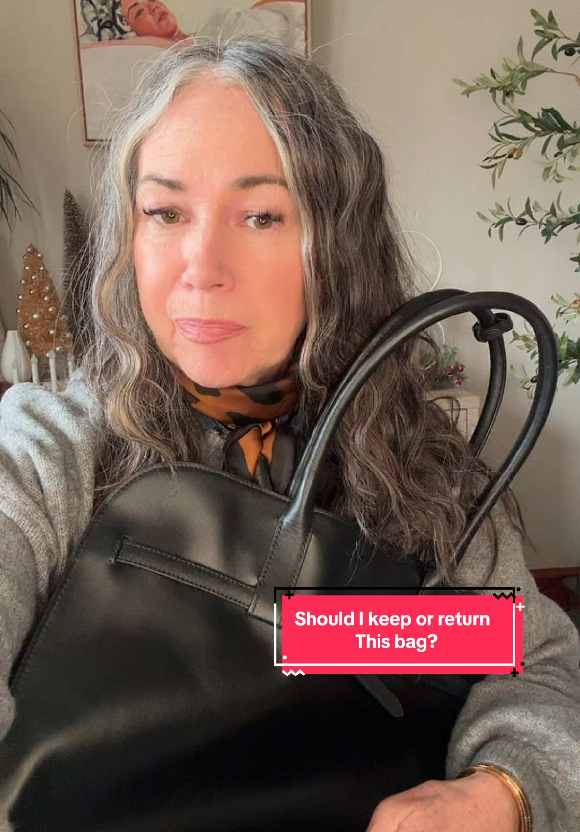 @Mango this bag is beautiful but I paid 399$ and now its 269$….I think I’m returning it …They don’t honor a price difference I linked it in my LTK in my bio  #mango #leatherbag #totebag #designerbag #mangobag #shouldikeepit 