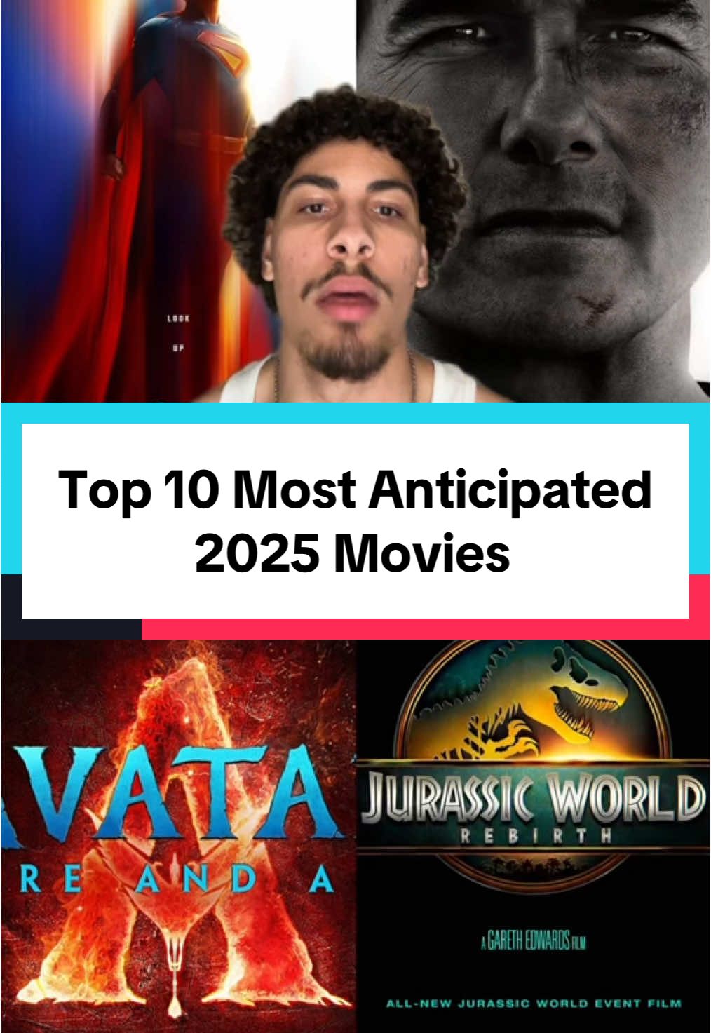 Whats your most anticipated movie? #2025movies #mostanticipated #movietok #superman #fantasticfour #avatarfireandash #missionimpossible #jurassicworld #28yearslater #knivesout #wicked #fyp #greenscreen 