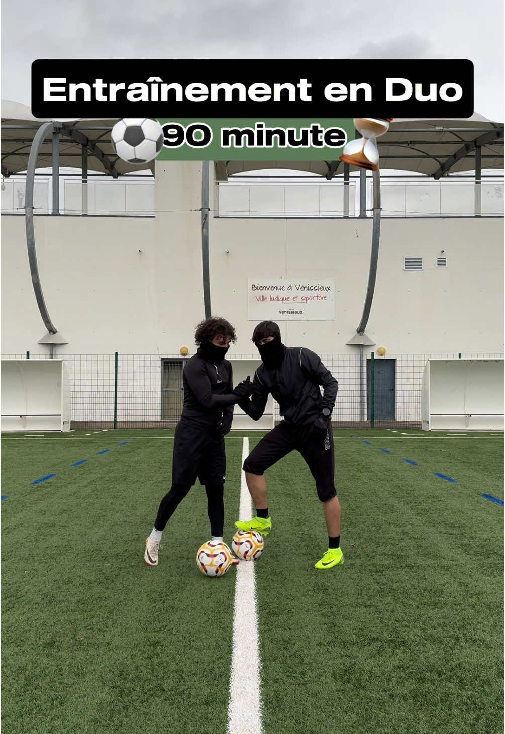 Entrainement en duo 👥⚽️ @shoganai77  #footballtiktok #footballtraining #Soccer #training  