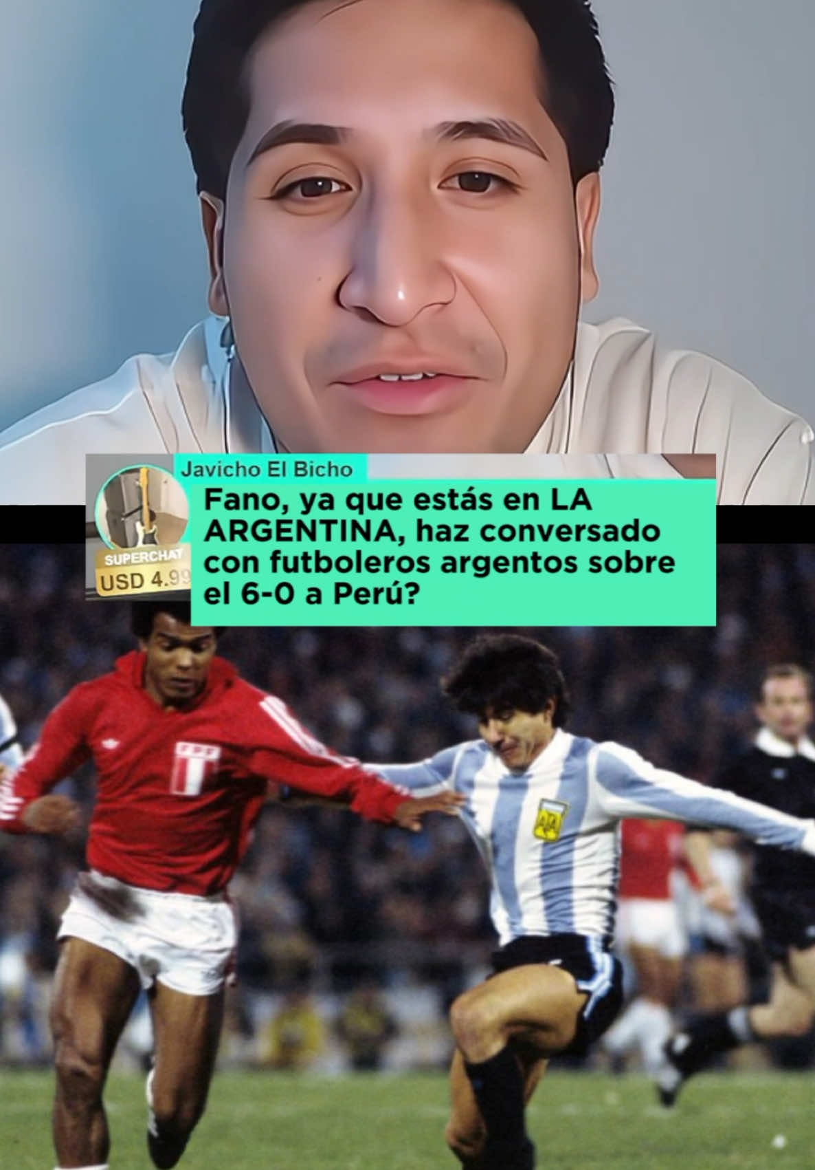 La verdadera historia destrás del Argentina vs Peru de 1978 #akafanodric #fanodric #fyp #mundial #argentina #peru