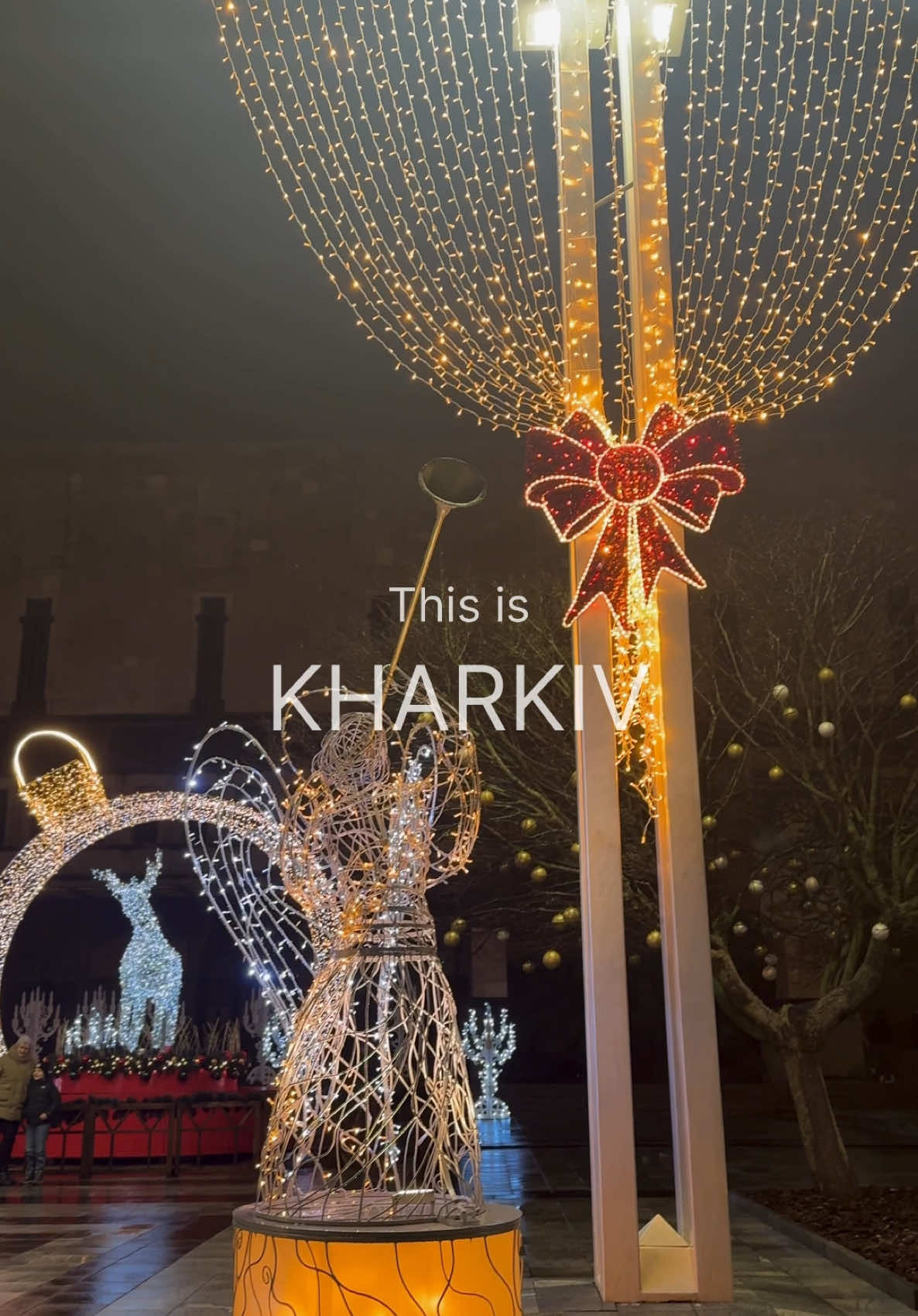 Evening Kharkiv 💔 #kharkiv #kharkivcity #kharkivlife #kharkivukraine #makeupartistukraine #christmas #christmastiktok #happynewyear 