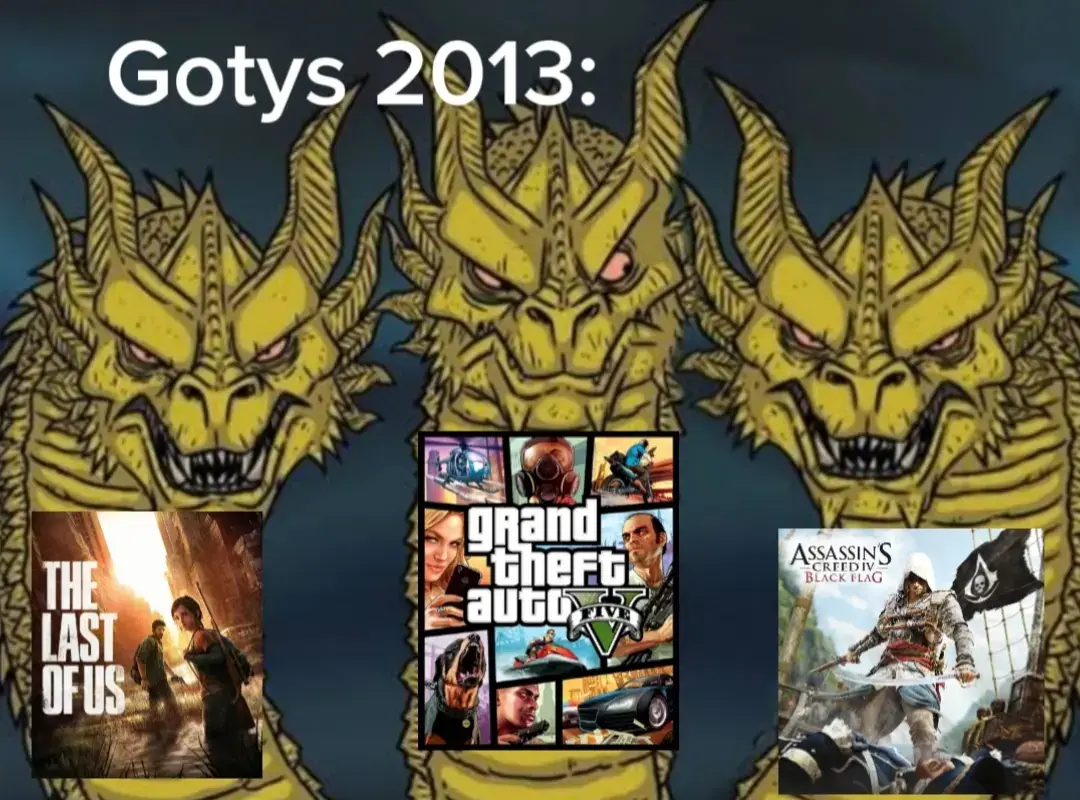 Gotys 2013, 2014, 2015, 2016, 2017, 2018, 2019, 2020, 2021, 2022, 2023, 2024 e 2025 Minha opinião :) #videogame #game #pc #nitendo #playstation #xbox #games #persona #goty #opinion #metaphor #eldenring #reddeadredemption2 #gta5 #persona3 #persona5 #godofwar #thelastofus #thelastofus2 #ghostoftsushima #sekiro #darksouls #darksouls3 #darksouls2 #uncharted #uncharted4 #hogwartslegacy #spiderman #zelda #zeldatearsofthekingdom #zeldabotw #horizon #horizonzerodawn #residentevil #fallout #fallout4 #assasinscreed #devilmaycry #devilmaycry5 