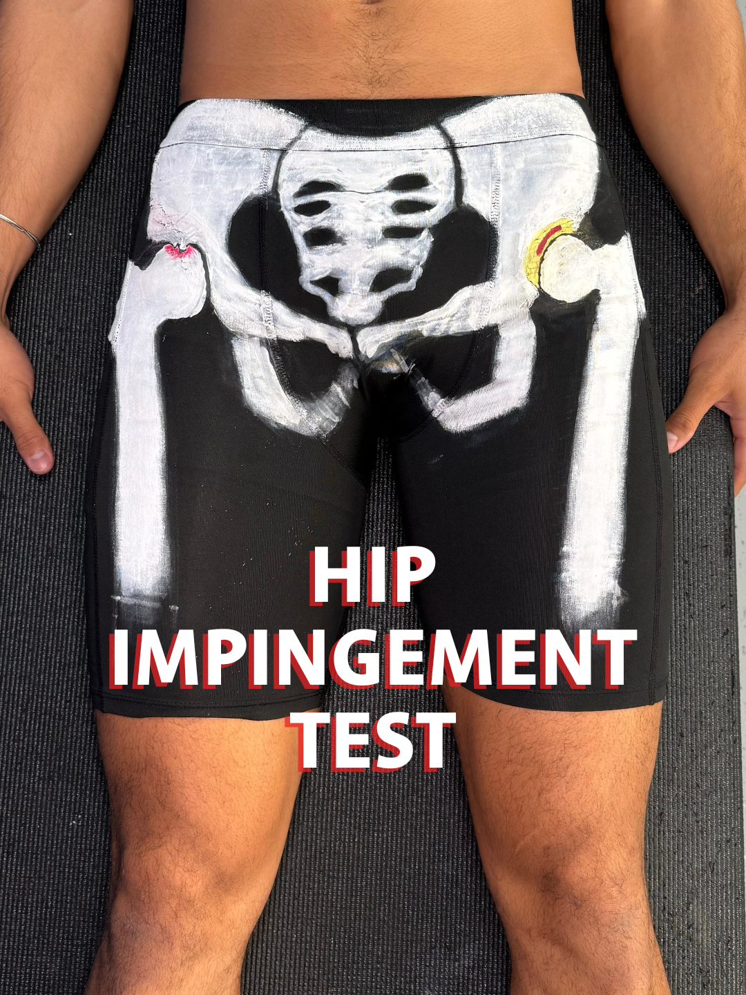 Hip pain got you feeling like Michael Scott in the Office? Let’s see if you’ve got a case of hip impingement (FAI) 👀. Here’s a quick test: 👉 Pull your knee to your chest 👉 Cross it toward your opposite shoulder 👉 Turn your foot out If your hip screams 