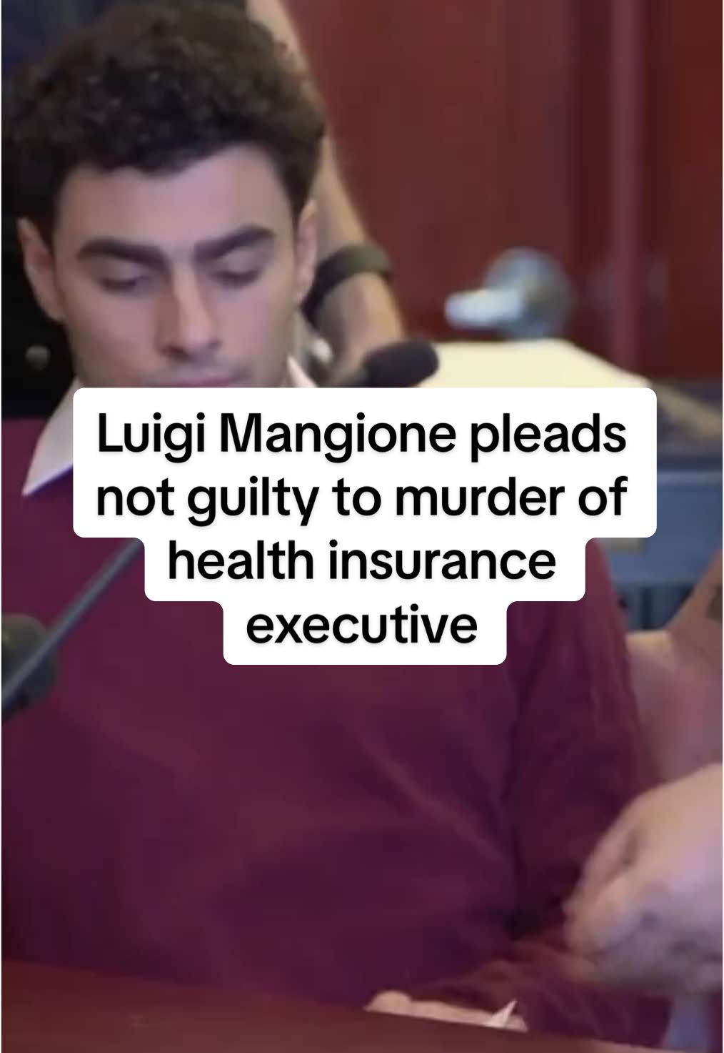 Luigi Mangione, the man accused of fatally gunning down health insurance executive Brian Thompson in Manhattan, pleaded not guilty to New York state murder charges that brand him a terrorist.   Mangione leaned into a microphone and said 