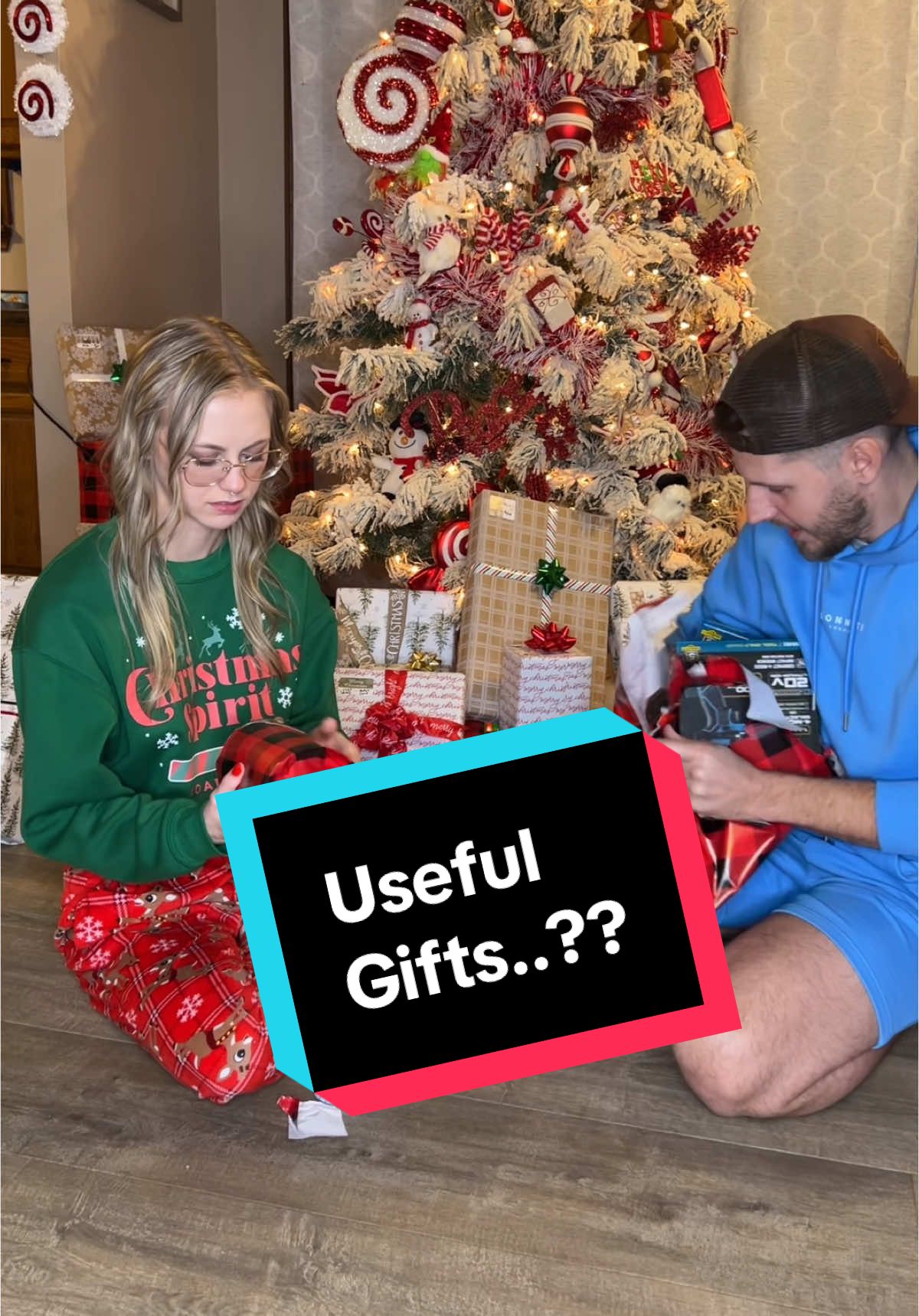 Useful Gifts…😅 #couplescontent #couplecomedy #BestFriends #marriedlife #fyp #layknanderic #christmas2024 #christmas #christmasgiftideas2024 #creatorsearchinsights 