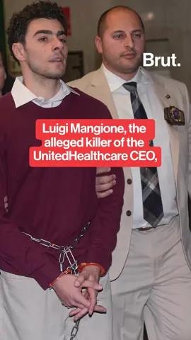 Luigi Mangione, the alleged killer of the United Healthcare CEO, pleaded not guilty to New York state murder and terrorism charges on Monday, December 23rd. #LuigiMangione #UnitedHealthCare