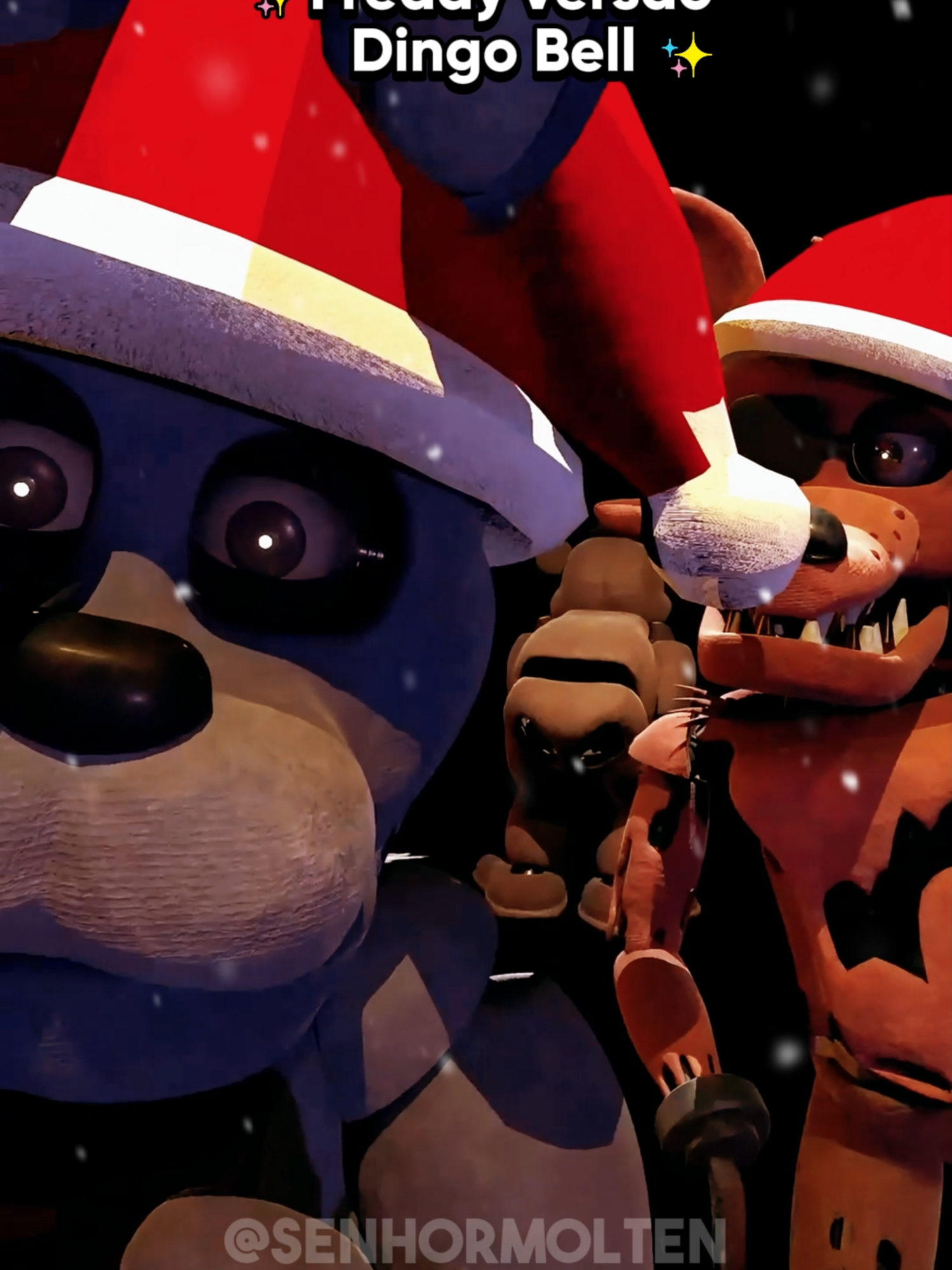 🎄✨ Freddy versão Dingo Bell ✨🎄 #fnaf #fivenightsatfreddys