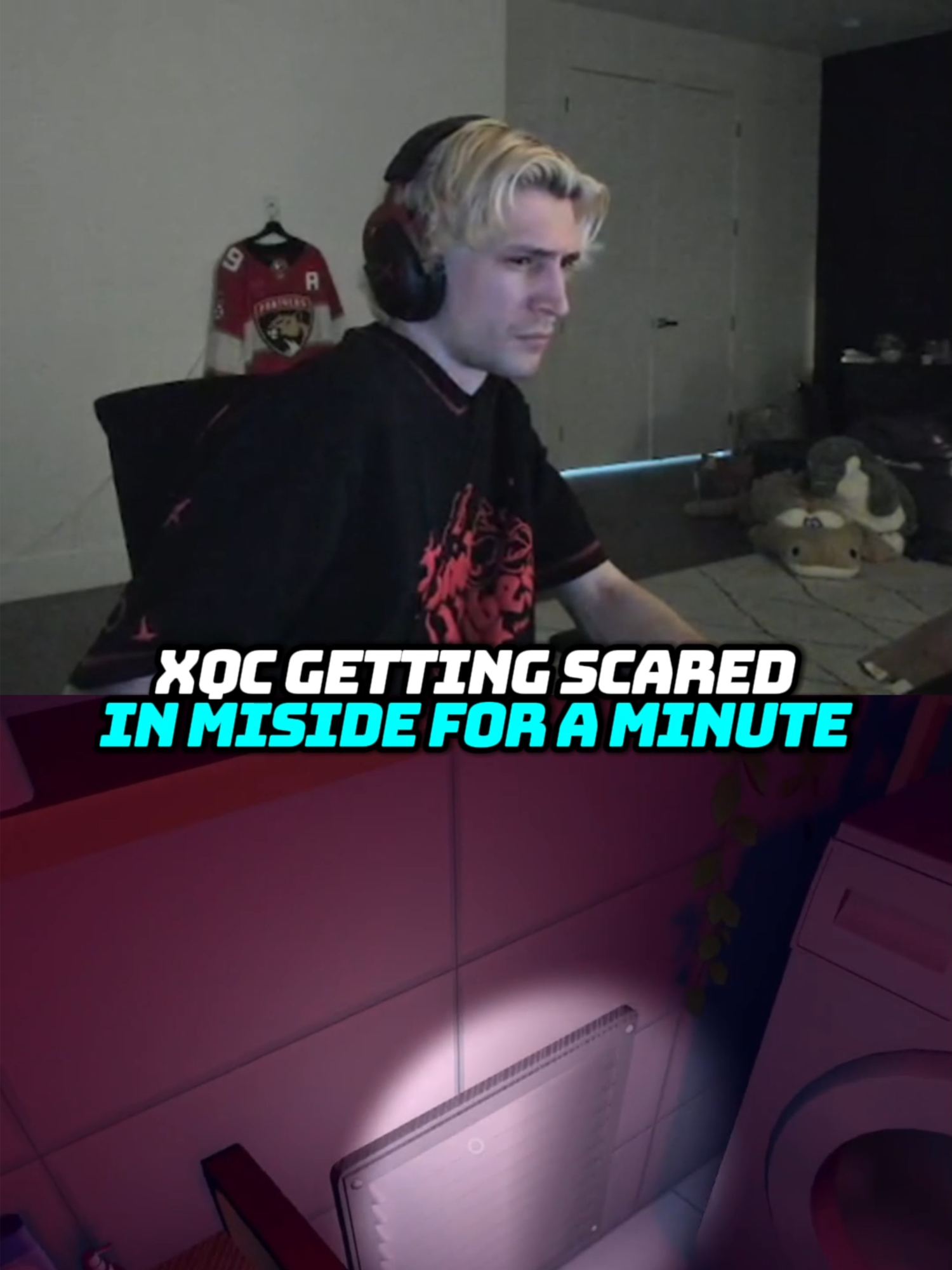 SO DRY ITS CRAZY #xqc #gaming #miside #goty