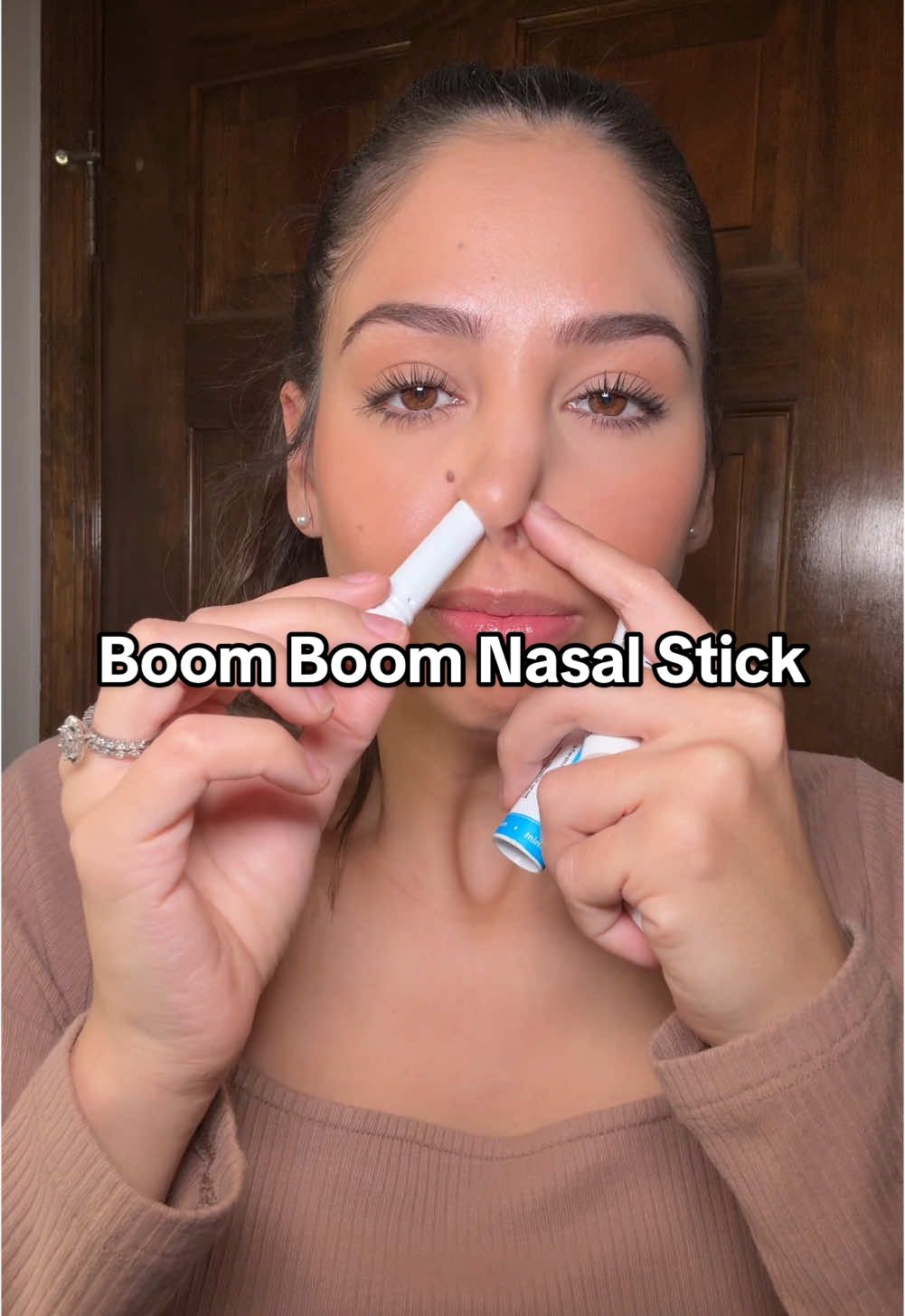 Boom Boom Nasal sticks are something you want to have on hand for when you are congested! #boomboomnasalsticks #boomboomstick #nasalstick #menthol #congestionrelief #nasalcongestion 