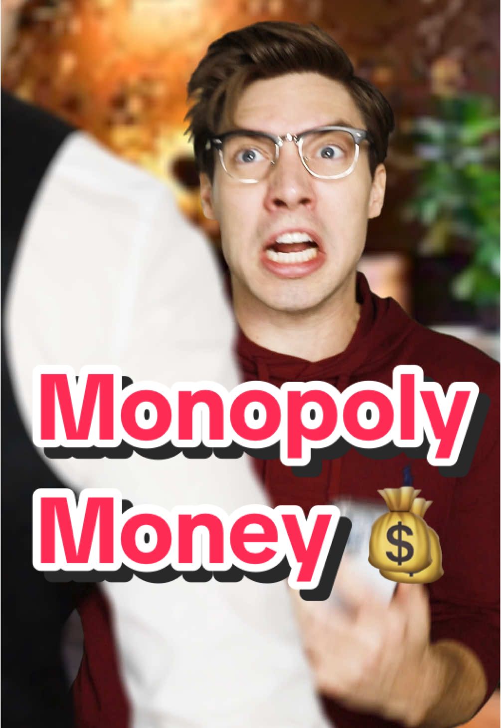 Do you think he's leaving a tip? 🧐💸  Only if he has a Monopoly Go money tree! @monopolygo #skit #funny #comedy #monopolygo #skits #sponsored #monopolygo #monopoly 