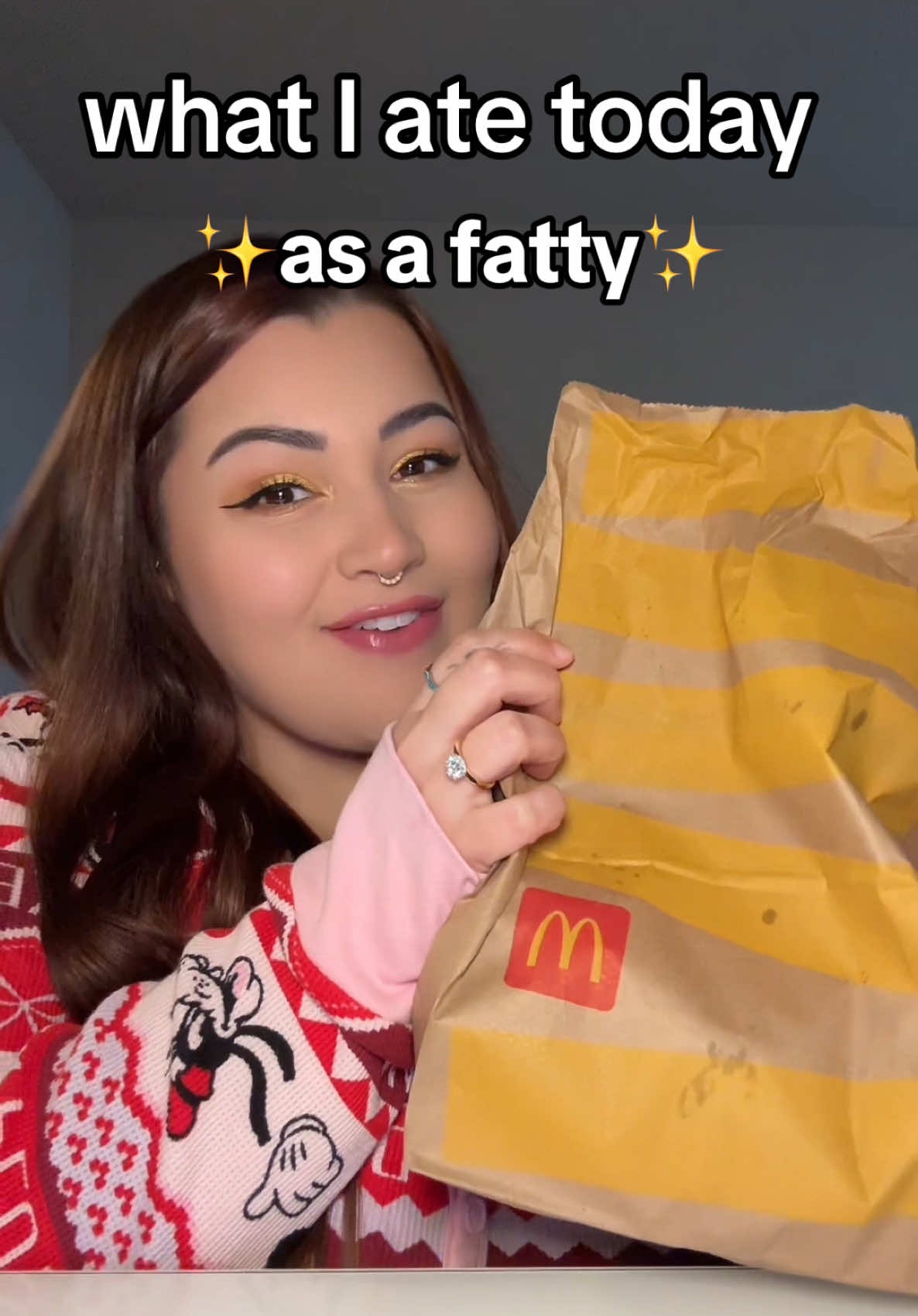 mcdonalds mukbang 🍟#whatieatinaday #wieiad #asmrfood #mukbang #eatwithme #mcdonalds 