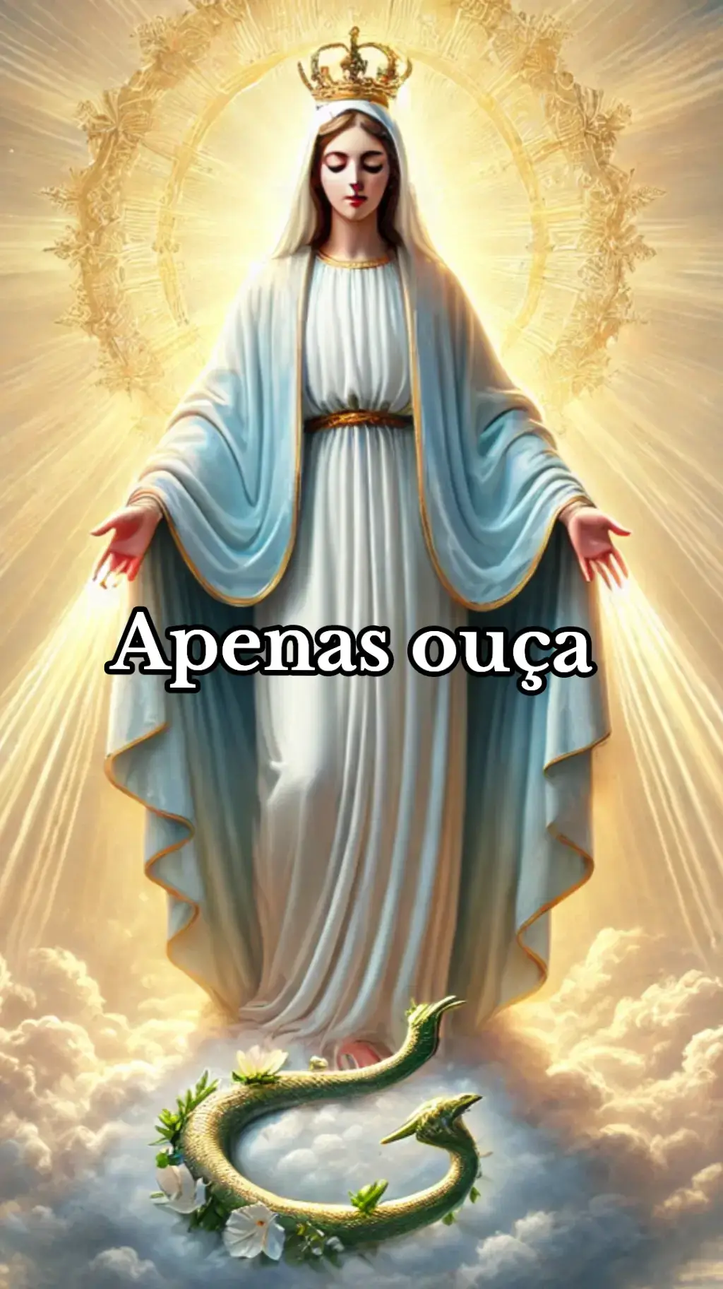 Deixe se sentir abraçado por está canção. Feche seus olhos e se imagine deitado no colo da Virgem Maria, entregando suas lágrimas a ela!  #virgemmaria #nossasenhoradasgraças #nossasenhora 