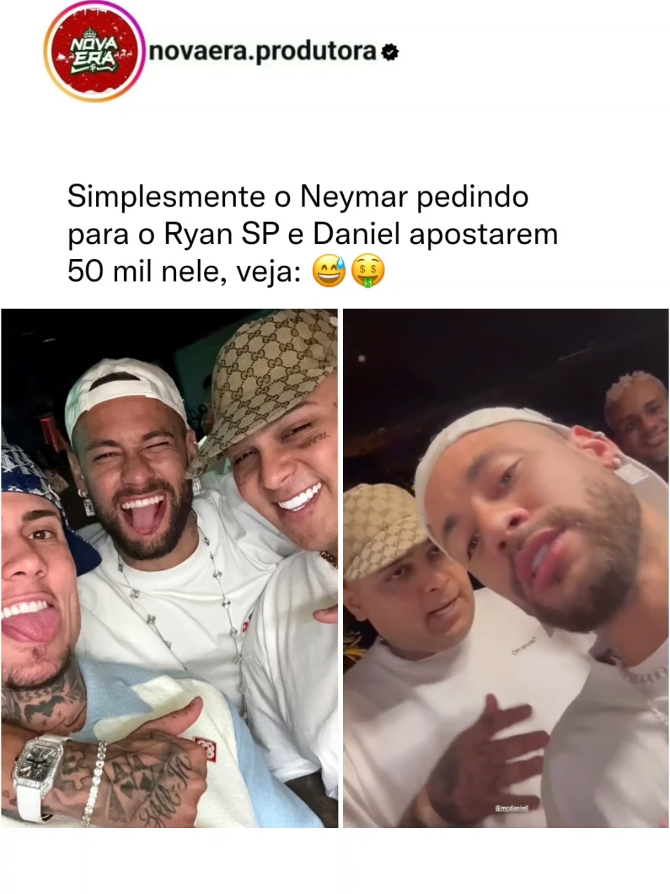 Olha isso 😱😅 #mcdaniel #mcryansp #neymar