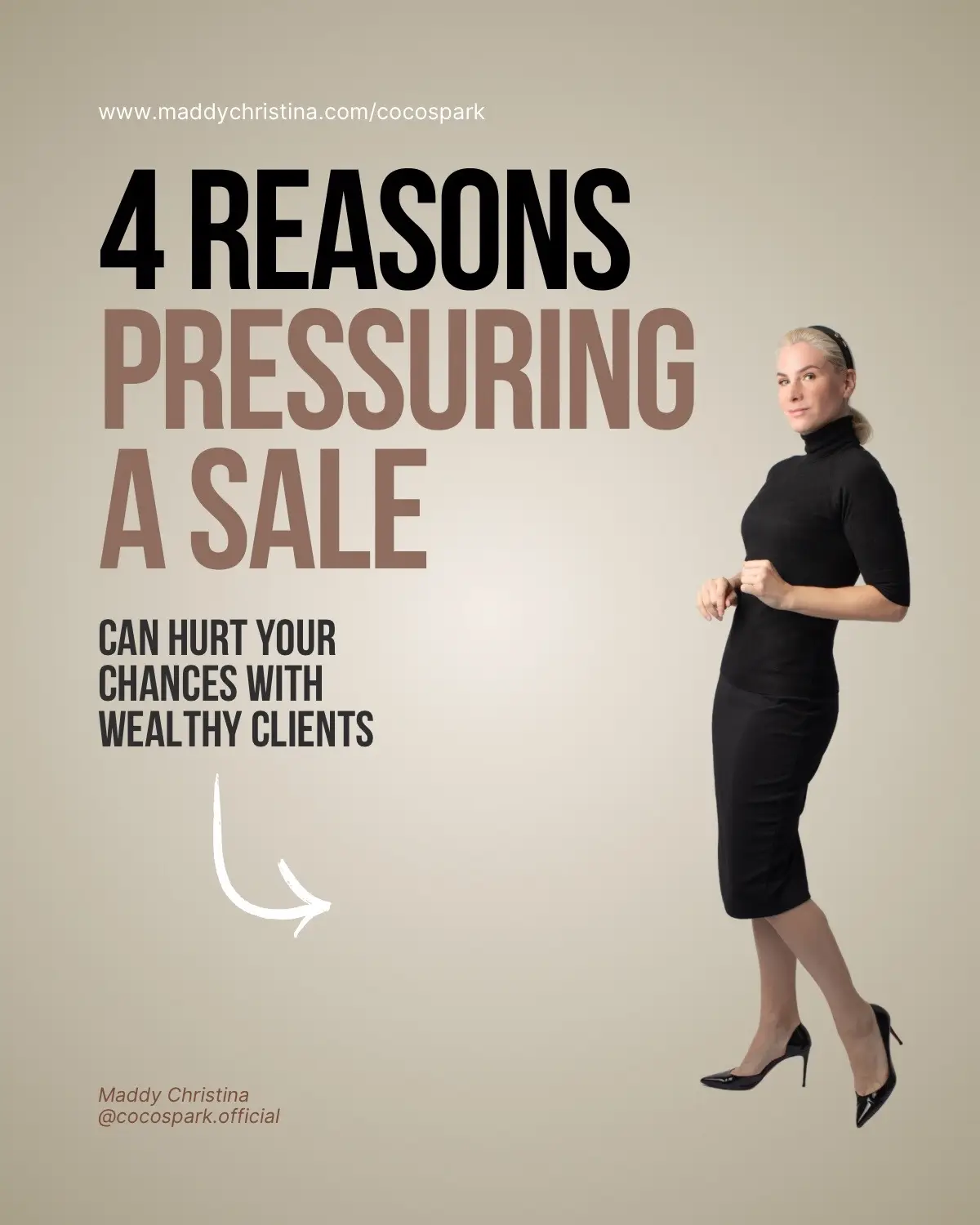 4 Reasons Pressuring a Sale Can Hurt Your Chances with Wealthy Clients 1. Luxury is Built on Confidence High-budget clients can sense desperation. Pushing a sale makes them question your value. Tip: Approach every interaction with confidence in your product and price. 2. Pressure Drives Clients Away Rushing a decision creates distrust. Wealthy clients don’t like being cornered into commitments. Tip: Let them take their time—trust that they’ll return if your offer aligns with their needs. 3. Discounts Aren’t the Answer Luxury clients don’t buy because of discounts. Offering discounts to close a sale devalues your product and brand. Tip: Maintain consistent pricing to emphasize your value, not urgency. 4. Focus on Trust, Not Urgency Relationships close deals, not pressure. - Building trust ensures clients feel good about their decision to work with you. Tip: Position yourself as a trusted advisor, not a salesperson. In Luxury, Patience Pays Off Trust your value, respect their decision-making process, and let your brand attract the clients who truly appreciate it. . . . . . #WealthyClients #LuxuryService #ClientRelationships #HighEndBusiness #ConfidenceIsKey #RespectAndProfessionalism #EliteClients #BusinessMindset #EntrepreneurGrowth #luxurybranding 