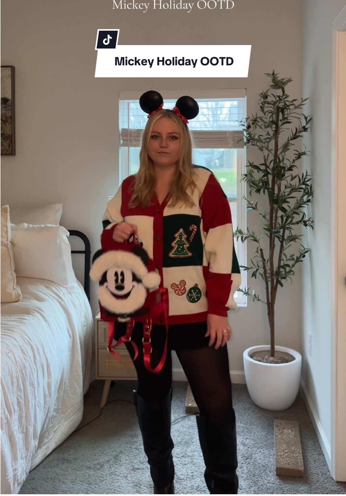 Its a patchwork christmas ❤️❤️🎄❤️❤️🎄❤️ this is one of my most favorite looks this season. Shop this look on my LTK linked in bio 🔗🔗🔗 @Disney @Disney Style @Loungefly @Disney+ @castle.crystals  . . . . #disney #disneyootd #disneyoutfit #disneystyle #disneygirl #disneyland #disneyworld #disneyinspo #disneychristmas #disneychristmasootd 