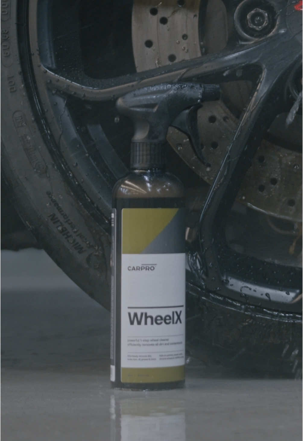 Dirty Wheels? Meet WheelX! ✨ The ultimate 1-step wheel cleaner that: 💪 Dissolves brake dust, dirt, and grime effortlessly. 🛡️ Safe on all finishes – no stress, just shine! 🧼 Powerful, fast, and effective for spotless wheels. Because clean wheels make all the difference. 🔥 #CARPRO #WheelX #WheelCleaner #CarDetailing #CleanWheels #DetailingWorld #AutoDetailing #CarCare #DetailingBoost