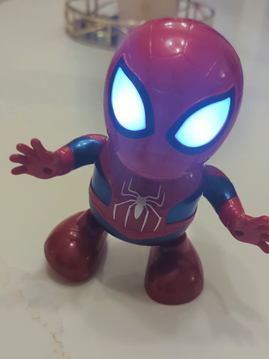 Spiderman Dancing Bump & Go Toy LED Disco Lights Music Boys Gift. #Spiderman #spidermantoy #gift #giftideas  #Dancing #Bump&Go #Toy #LED #Disco #Lights #Music #BoysGift #england #tiktokfinds #tiktokmademebuyit 