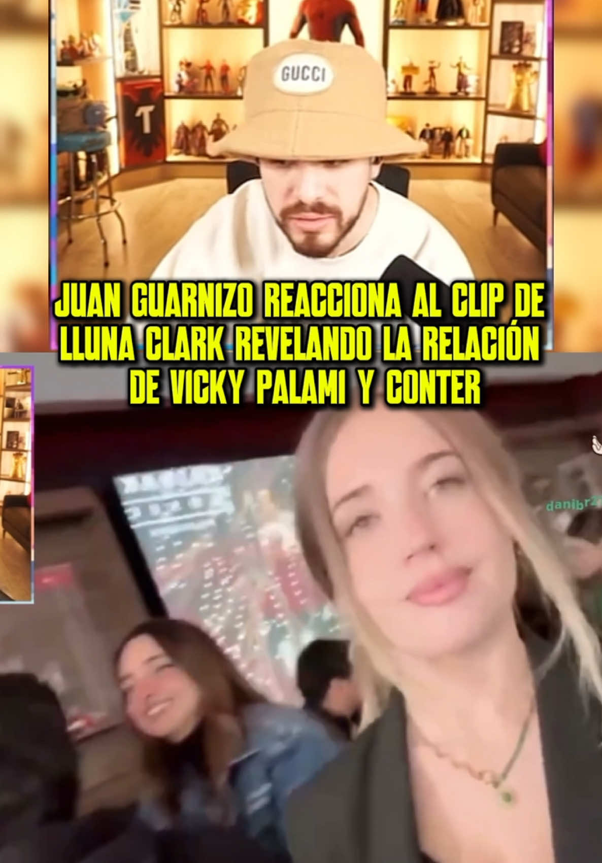 JUAN GUARNIZO REACCIONA AL CLIP DE LLUNA CLARK REVELANDO LA RELACIÓN DE VICKY PALAMI Y CONTER @JuanSGuarnizo @vicky @Lluna Clark. #juansguarnizo #vickypalami #conterstine #llunaclark #ship #shipeo #vickyyconter #fyp #parati #longervideos 