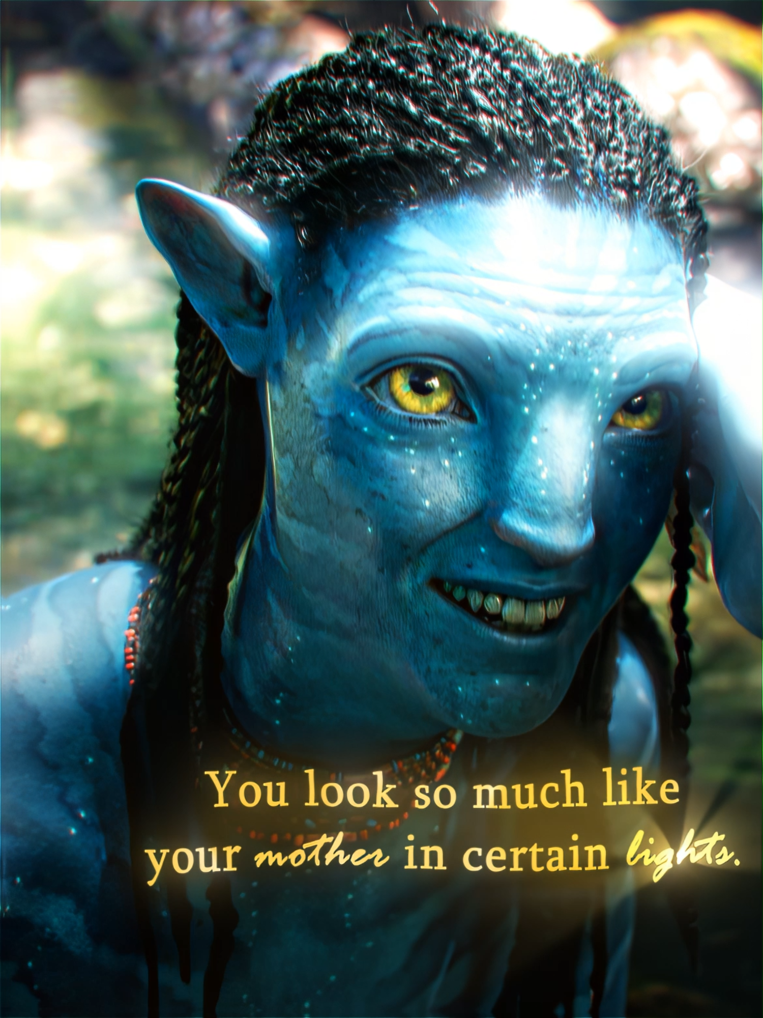 I just know when Jake looks at Neteyam he thinks of young Neytiri -cc:mine -topaz:mine #aftereffectsedits#edit#neylani#fypシ゚#avatarthewayofwater#ATWOW#AVATAR #neteyamavatar #neytiriavatar #likemotherlikeson #lookalike