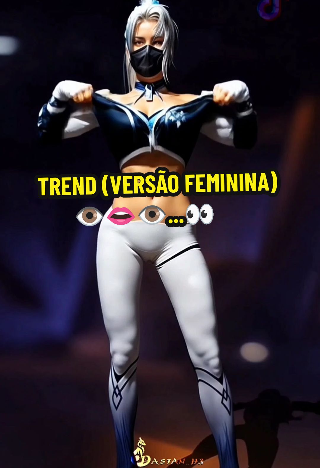 Trend + Versão Feminina 👁️👄👁️...👀 #dastanh3 #freefire #ff #freefireedit #edits #garenafreefire #free_fire #freefirethofficial #foryour #fy #freefireindonesia @❄️ᴅᴀꜱᴛᴀɴ❄️ 