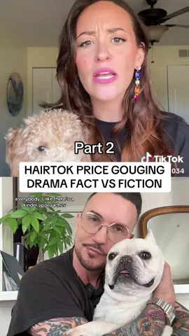 HAIRSTYLIST TIKTOK DRAMA: Fact versus Fiction Part 2. Make sure you watch part 1. This is one of many creators using hairstylists to get views with misleading narratives. Hairstylists love our clients. As in all professions there’s good and bad, but the majority of stylists are just small business that love what we do. #hairtok #fyp #hairdrama #salonprices #hairstylist #diyhair #greenscreen #greenscreenvideo 
