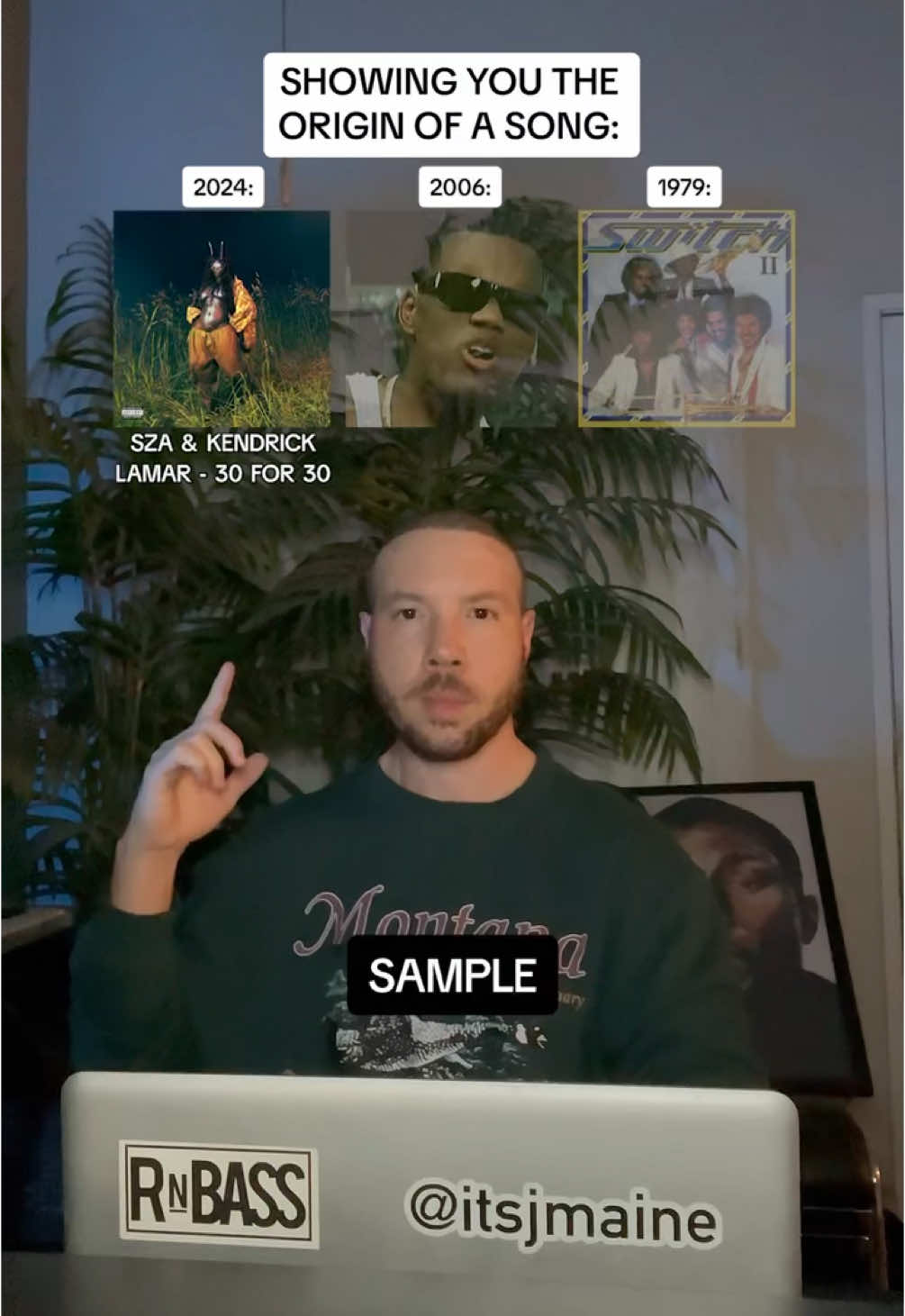 Showing you the sample in SZA & Kendrick Lamar “30 for 30” with Rich Boy who also used it #sza #kendricklamar #30for30 #sosdeluxe #music #sample #samples #sampled 