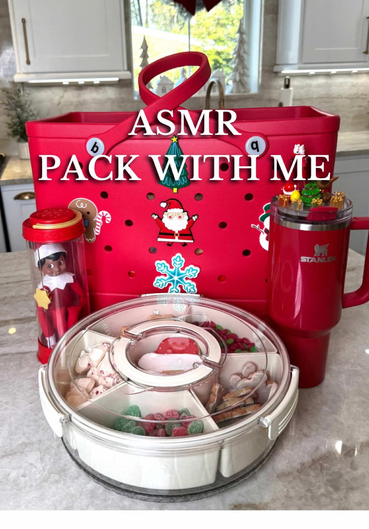 What’s your fav Christmas tradition? Do you go on a Christmas lights tour?  #asmr #packwithme #christmas #christmaslightshow #christmastraditions #momlife #boggbag #snacklebox #snacks #familytime #familytradition #elfontheshelfideas #MomsofTikTok #fyp #foryoupage 