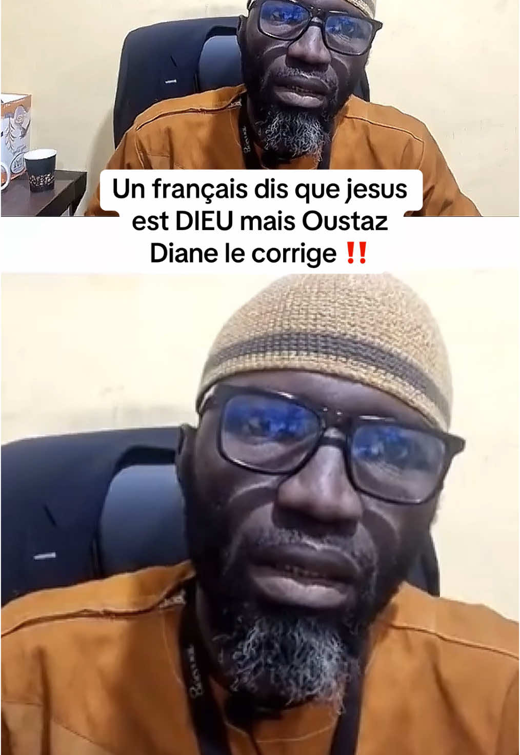 Un français dis que jesus est dieu mais Oustaz Diane le corrige ‼️ #chretien #musulman #islam #coran #religion #debat 